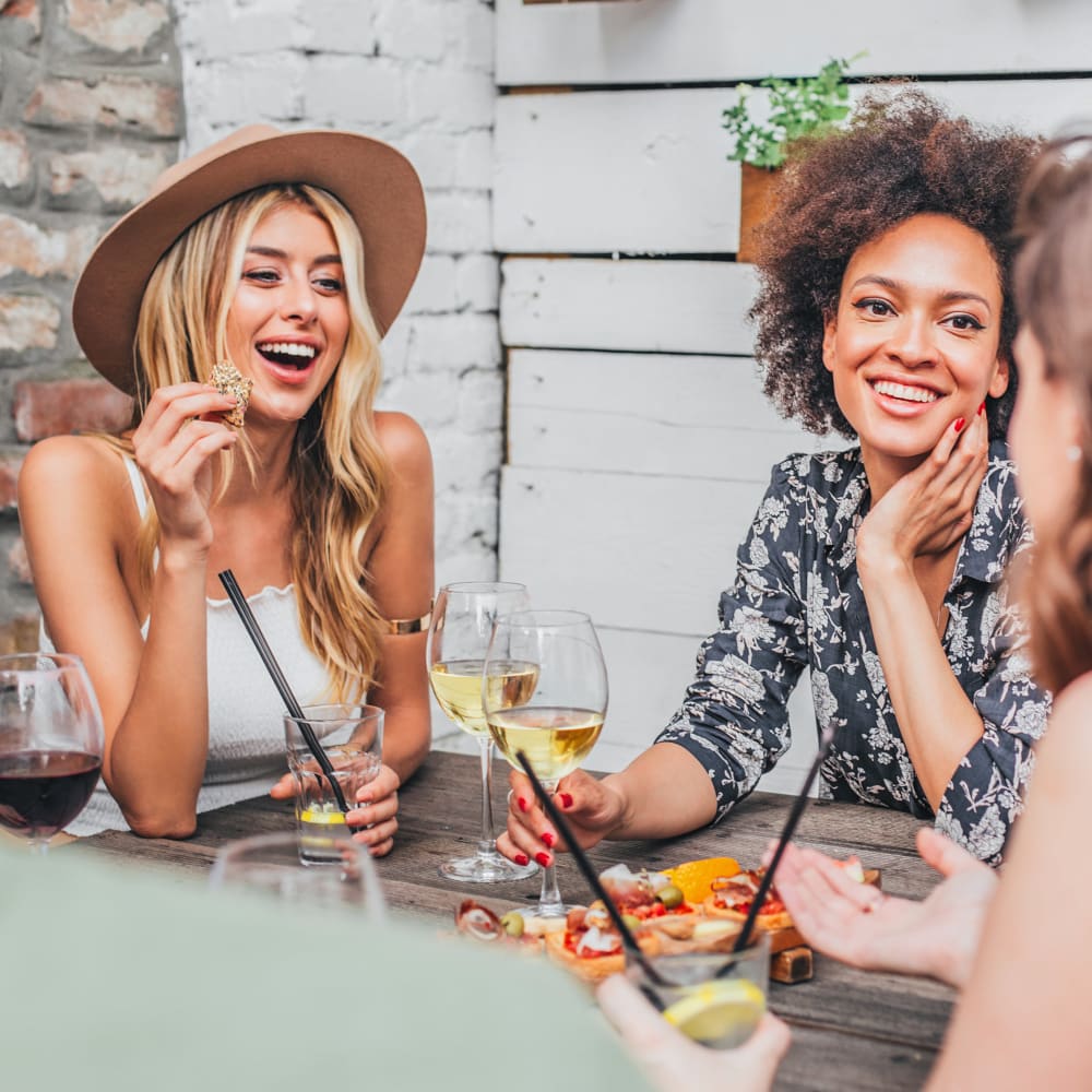 Resident friends out for drinks near Sofi Poway in Poway, California