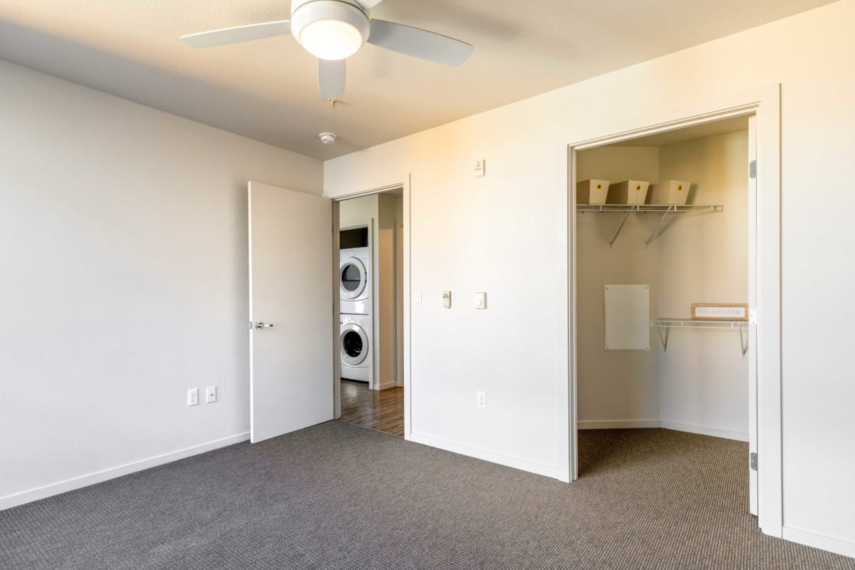 A spacious bedroom at Union SLU in Seattle, Washington
