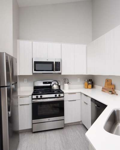 Kitchen at Las Palmas Apartment Homes, Fullerton, California