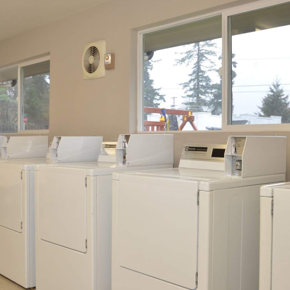 Laundry Facility at The Monroe in Tacoma, Washington