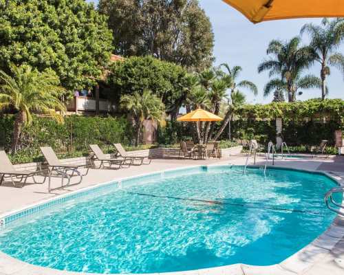 Swimming pool at Huntington Continental Apartment Homes, Huntington Beach, California