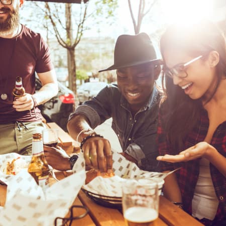 Cuisine in range of Copper Mill Apartments in Richmond, Virginia