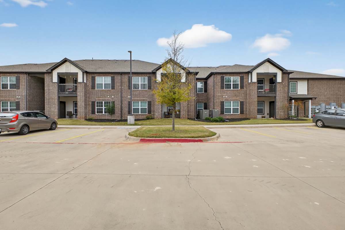 Exterior of the property at Hill Court Villas in Granbury, Texas