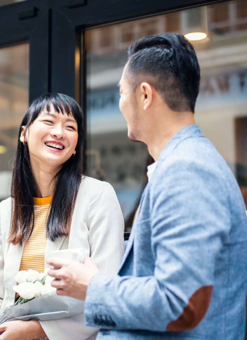 Residents chatting near San Antonio, Texas from Marquis Cresta Bella