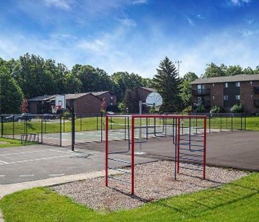 Onsite playground at High Acres Apartments & Townhomes in Syracuse, New York