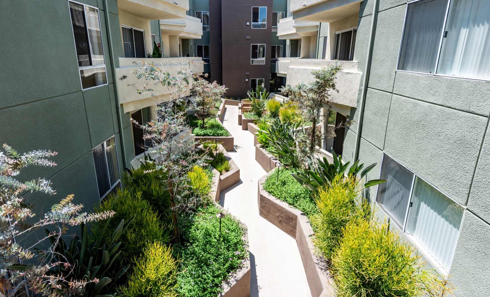 Community area at The Ritz in Studio City, California