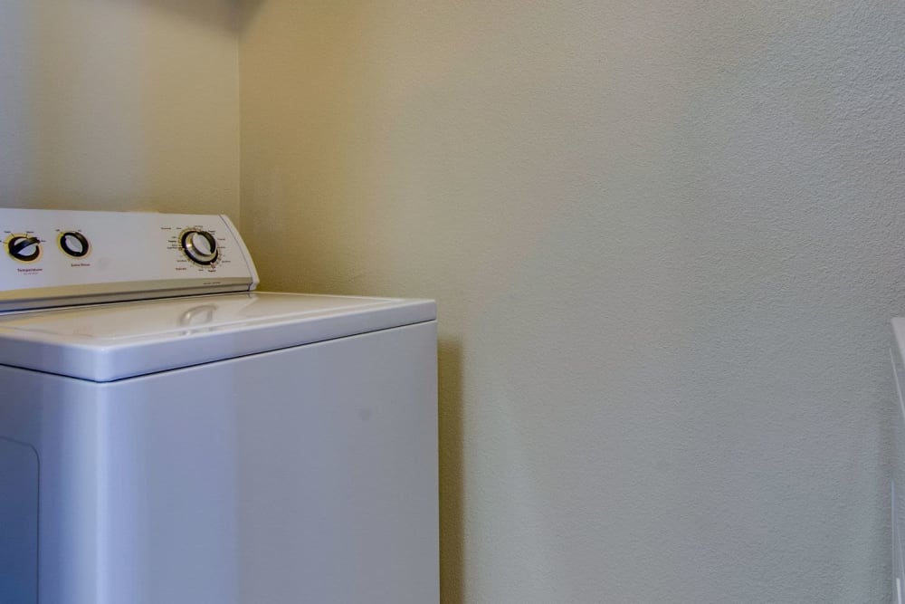 Washer and dryer at Marquis Rockwall in Rockwall, Texas