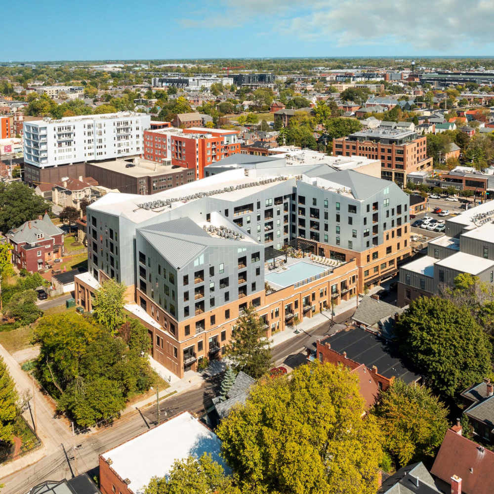  Ariel view 2 at Green|House Short North in Columbus, Ohio