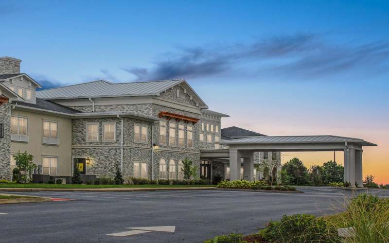 Residents playing bingo at The Blake at Kingsport in Kingsport, Tennessee