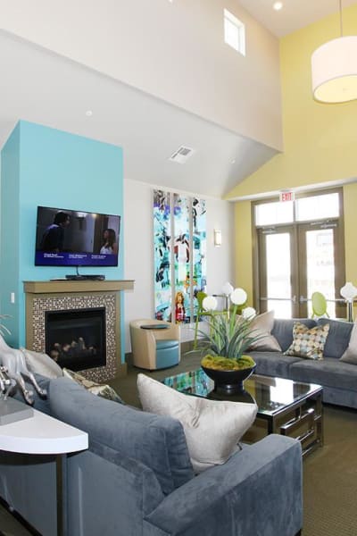 The resident clubhouse at Outlook Ridge in Pueblo, Colorado
