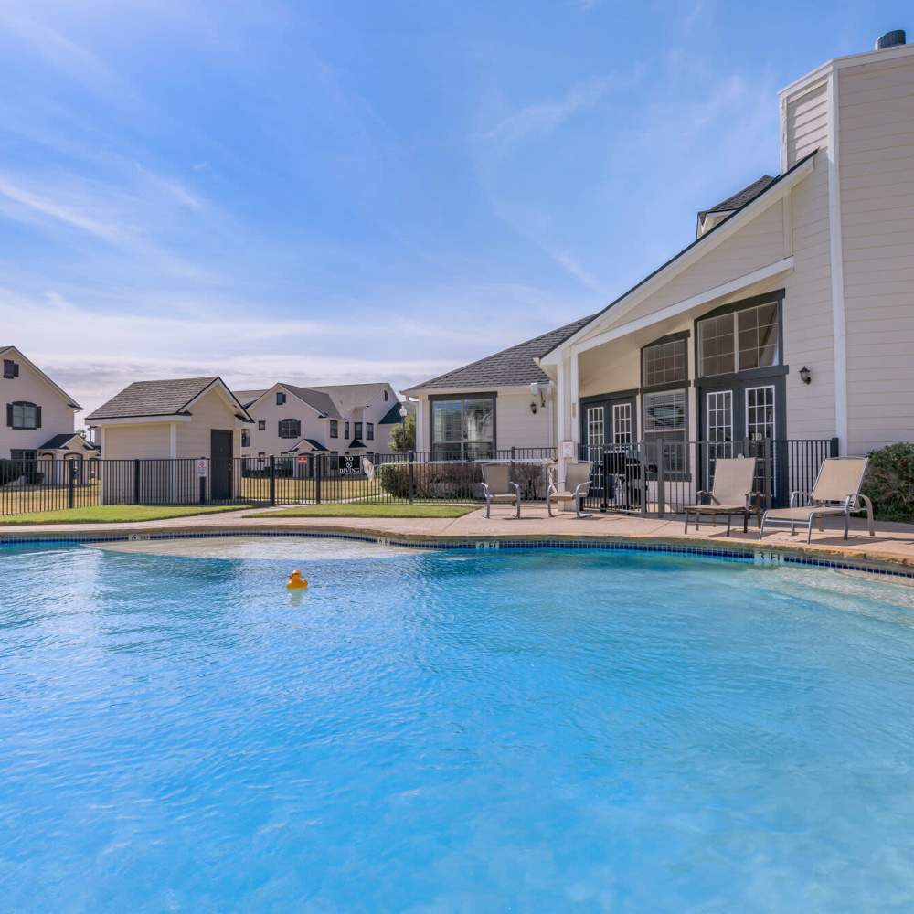 Swimming pool at Burkburnett Residences in Burkburnett, Texas