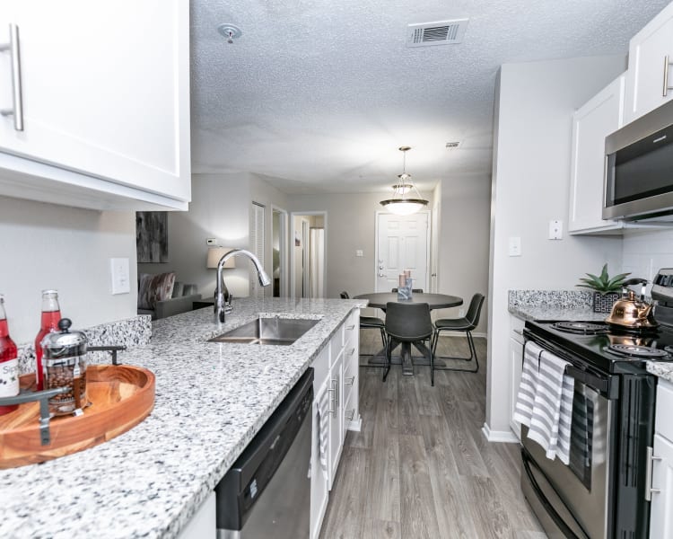 Kitchen at The Pointe at Preston Ridge in Alpharetta, Georgia