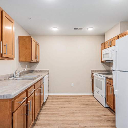 Beautiful kitchen at Breton Grove II in Grand Rapids, Michigan