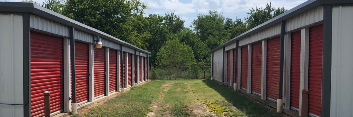 Unit sizes and prices at KO Storage in Talco, Texas