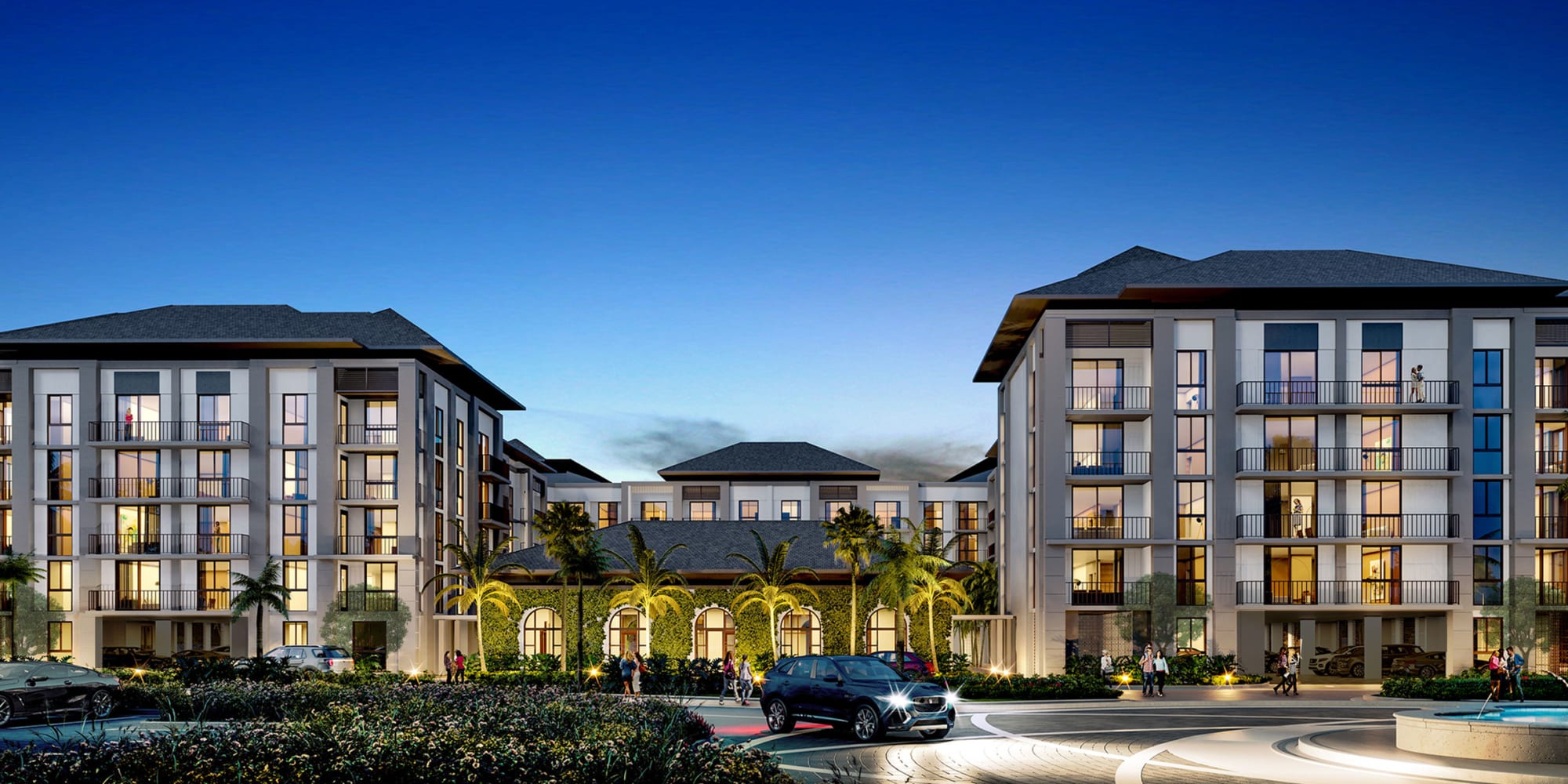 Apartments in Palm Beach Gardens, Florida, at Solera at City Centre