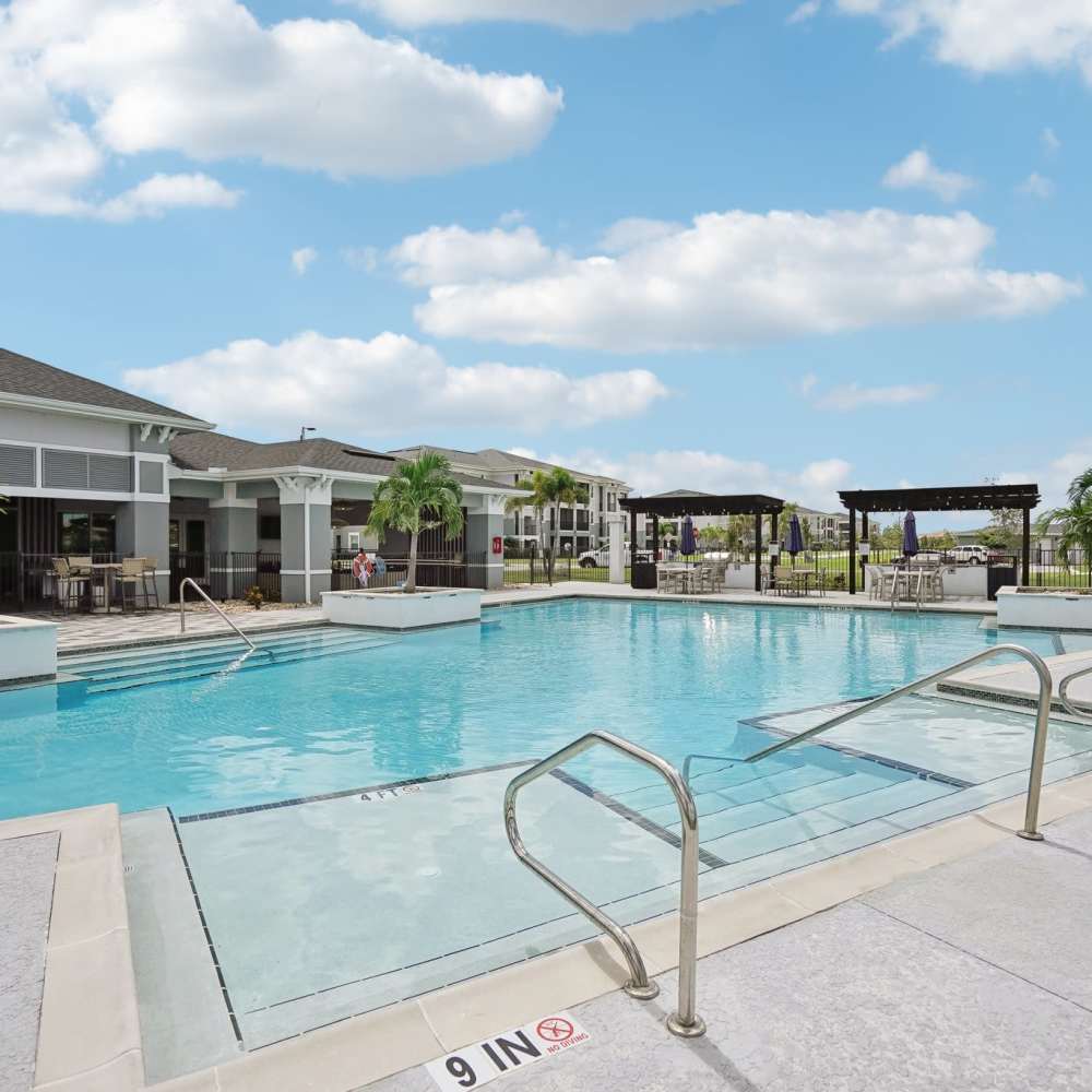Swimming pool at Charlotte Commons in Port Charlotte, Florida