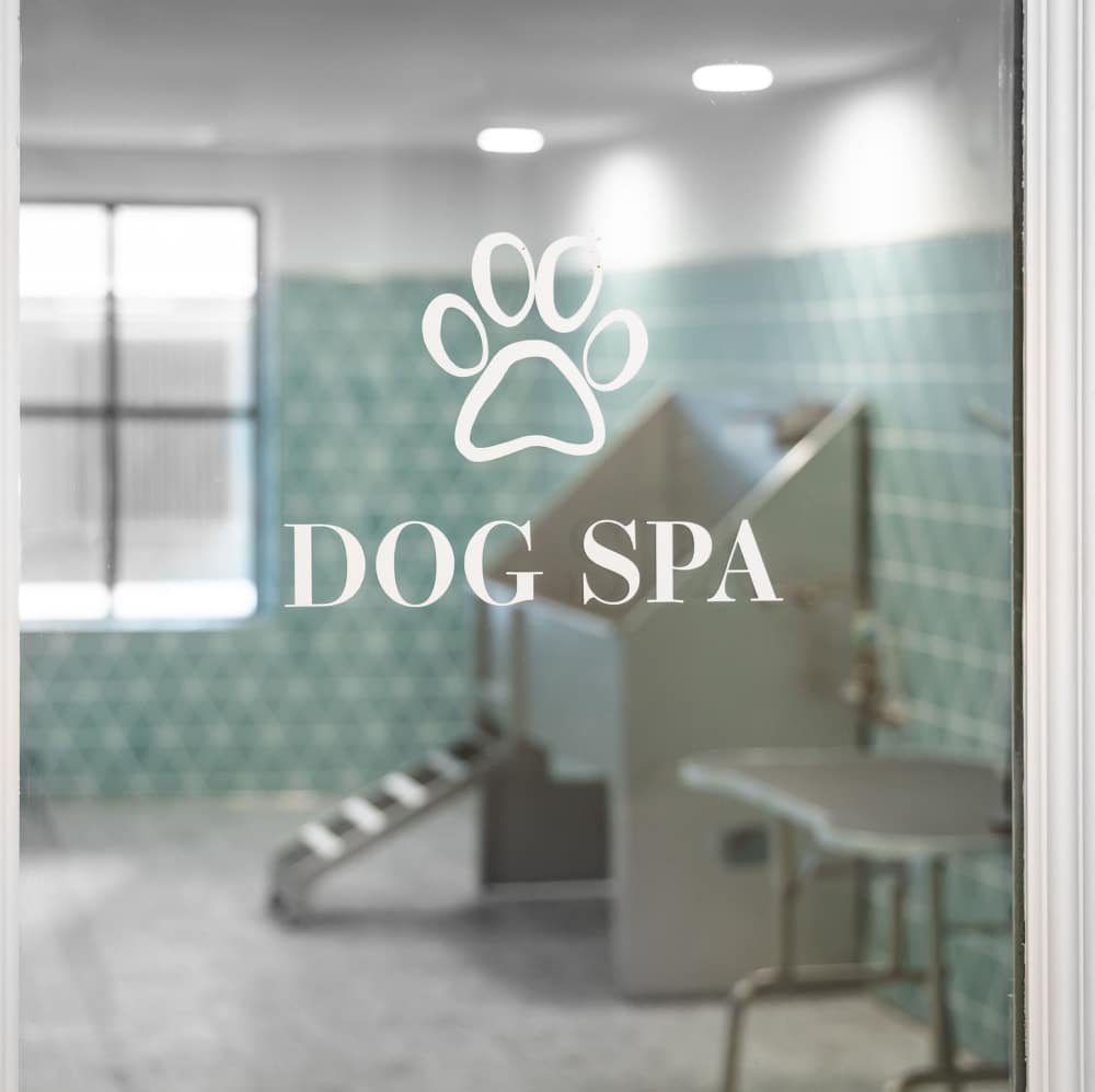 Dog spa with grooming station at Novel Turtle Creek in Dallas, Texas