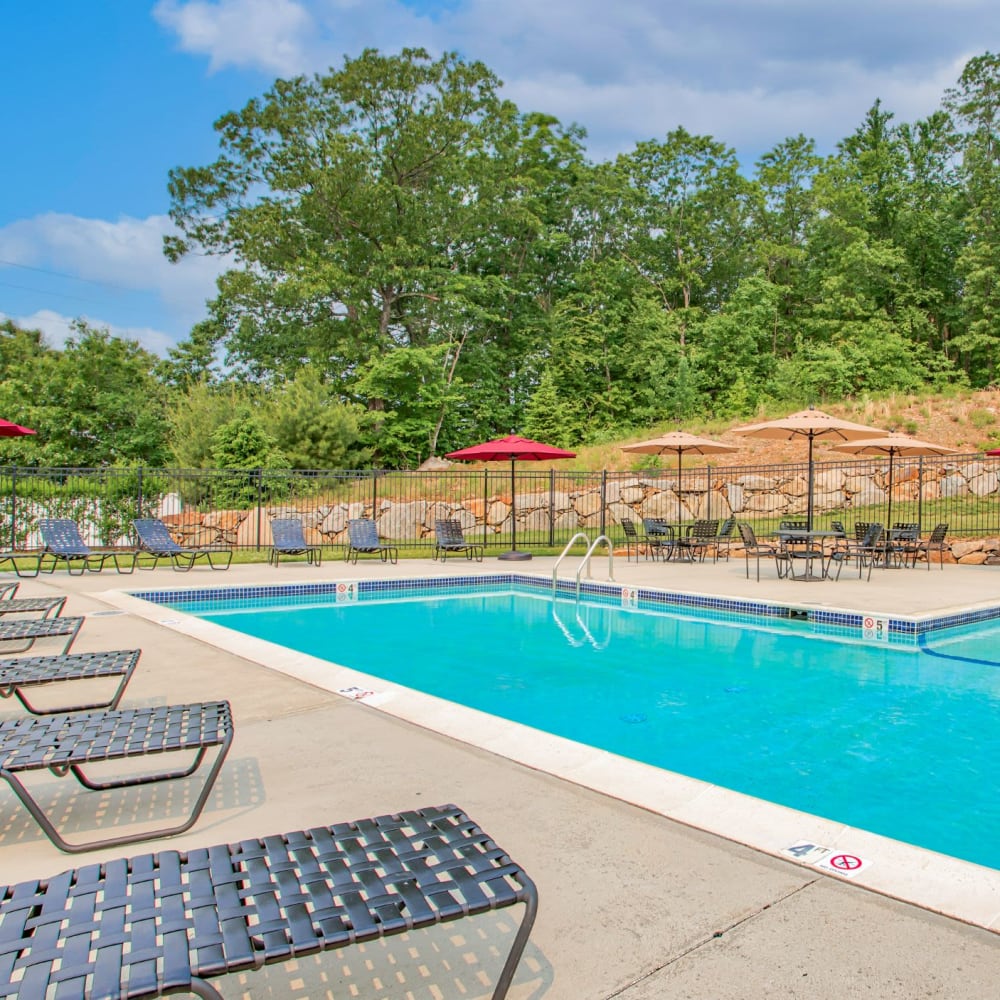 Swimming pool at Highland Hills, Cumberland, Rhode Island