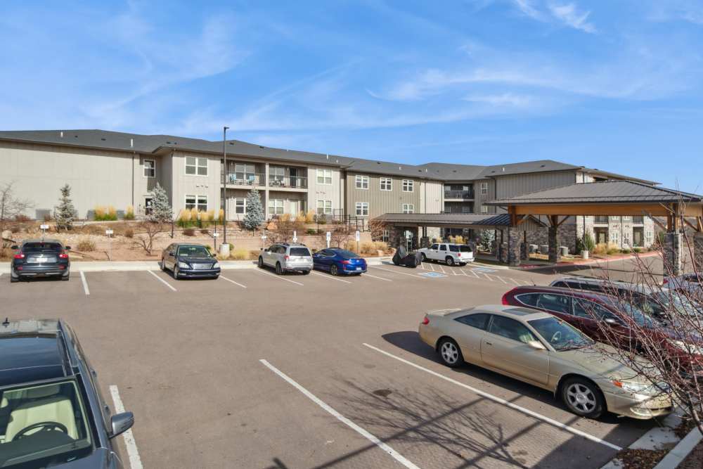 An apartment with parking space at Villas At Mesa Ridge in Fountain,Colorado