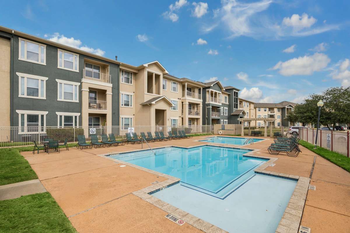 Swimming pool at Costa Vizcaya in Houston, Texas