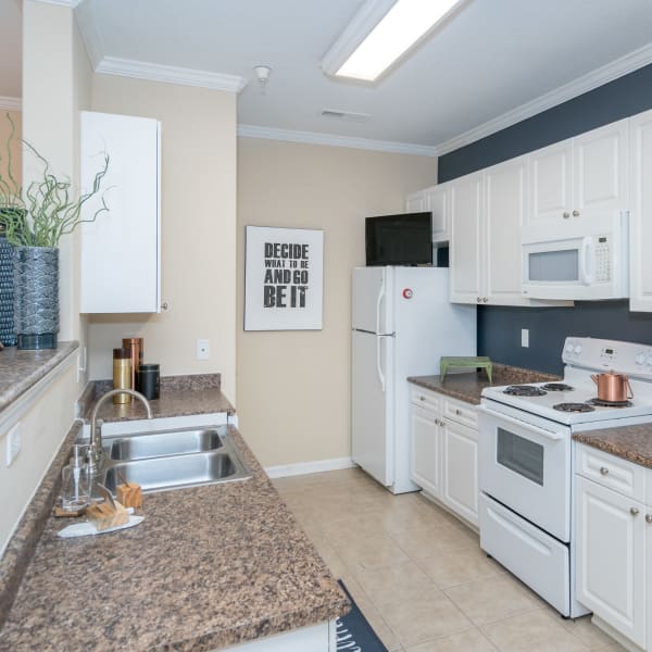 Kitchen at Meridian Parkside, Newport News, Virginia