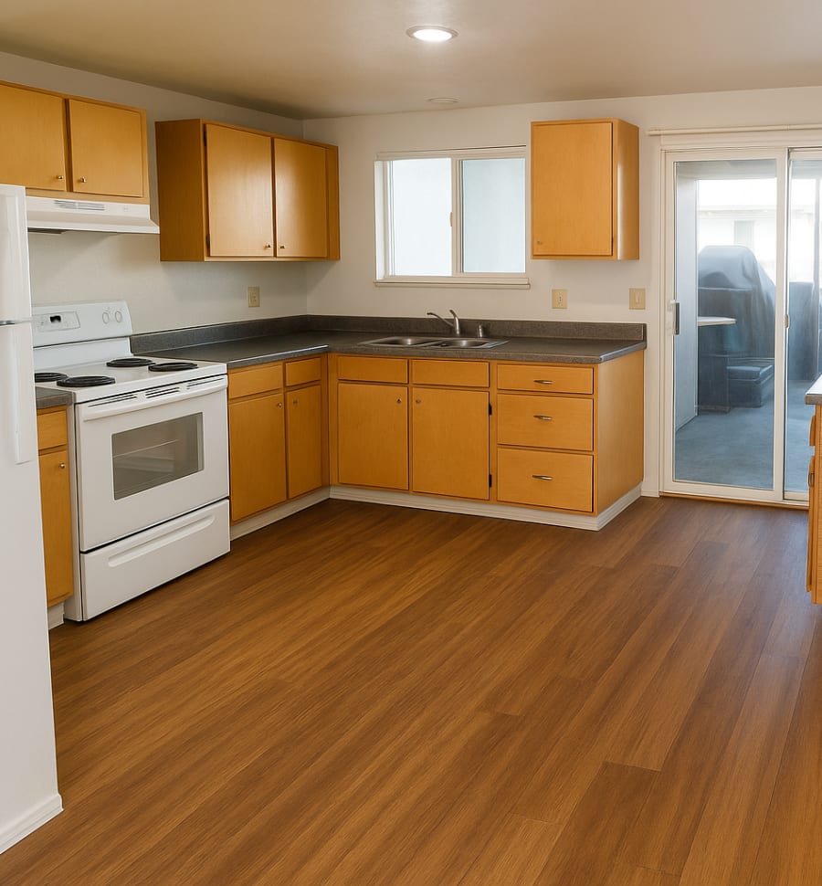 The Royals offers a fully equipped kitchen in Springfield, Oregon