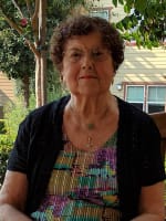 Marion,  resident at Merrill Gardens at Gilroy in Gilroy, California. 