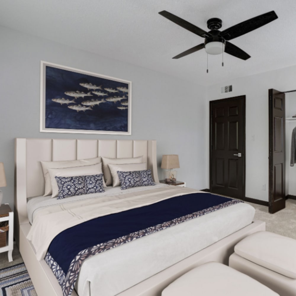 Bedroom at The Overlook at Pensacola Bay in Pensacola, Florida