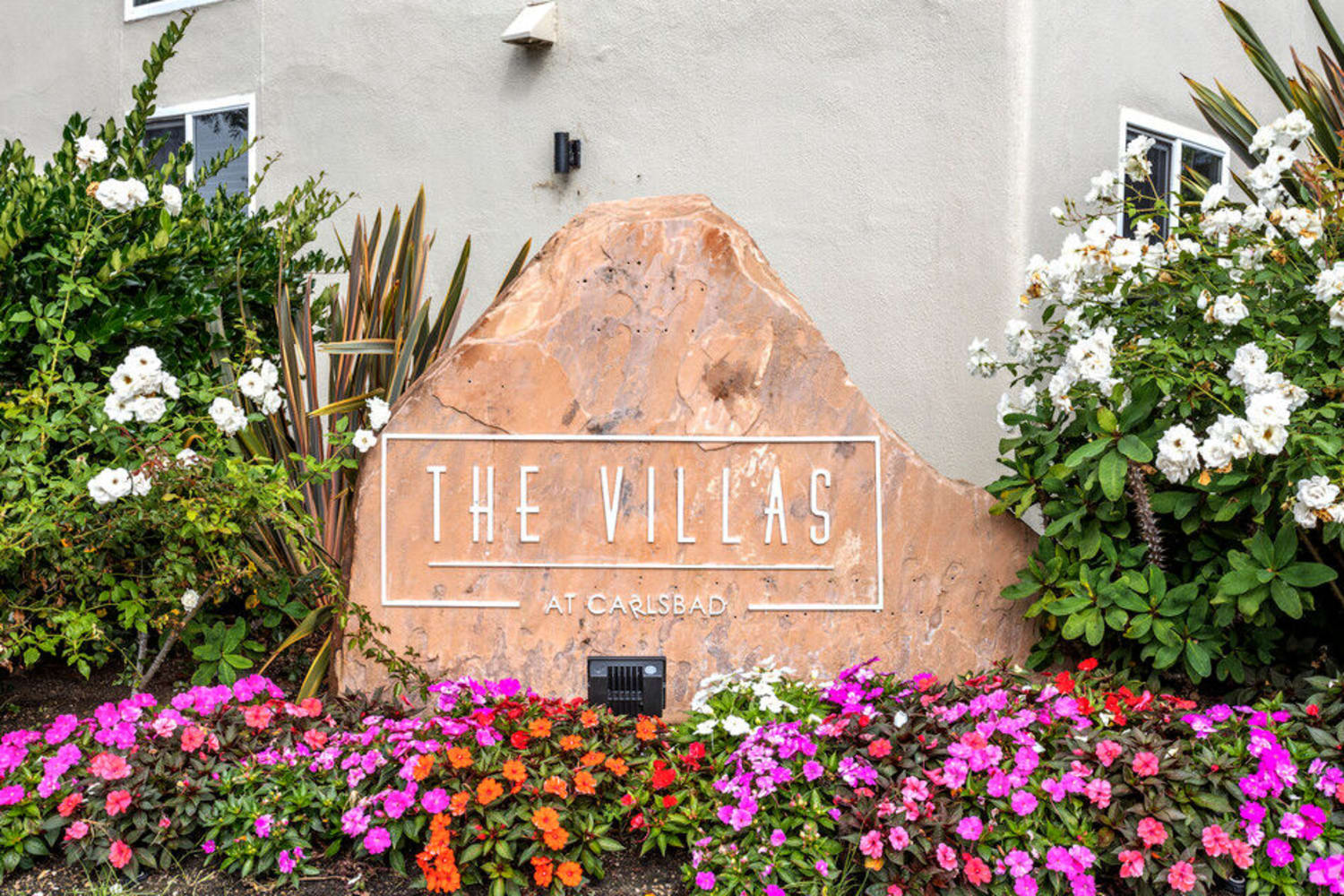 Property Sign at Villas at Carlsbad in Carlsbad, California