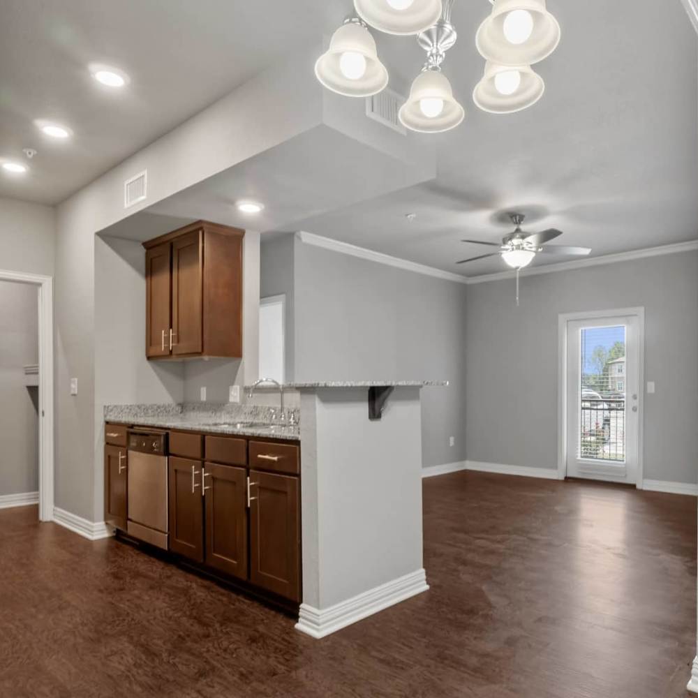 Wood style floored apartment at Pine Creek in Paris, Texas
