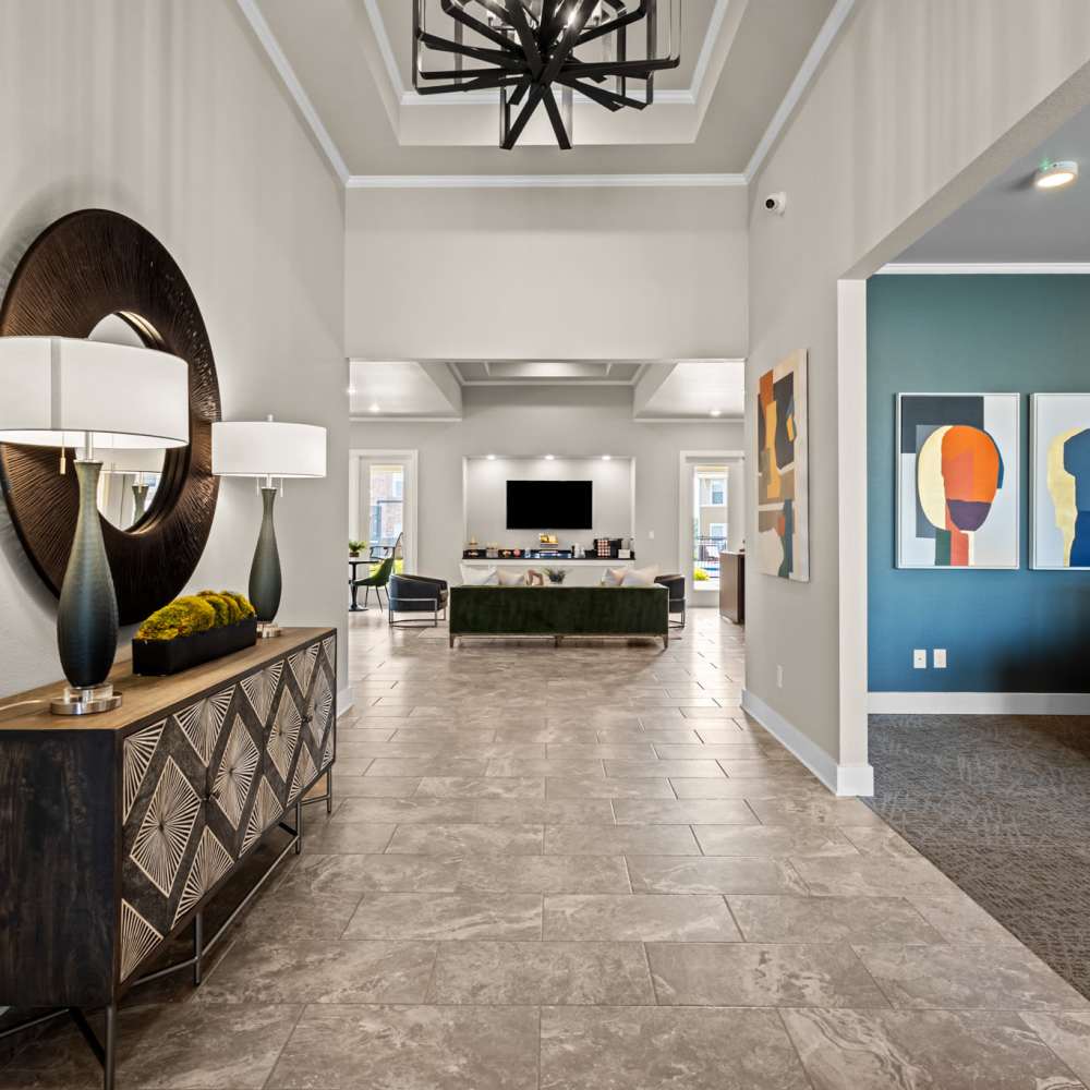 Community lobby area at Deer Park in Athens, Texas