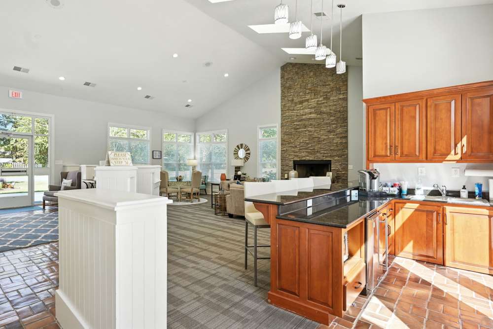 Community with kitchen at Monmouth Woods in King George,Virginia