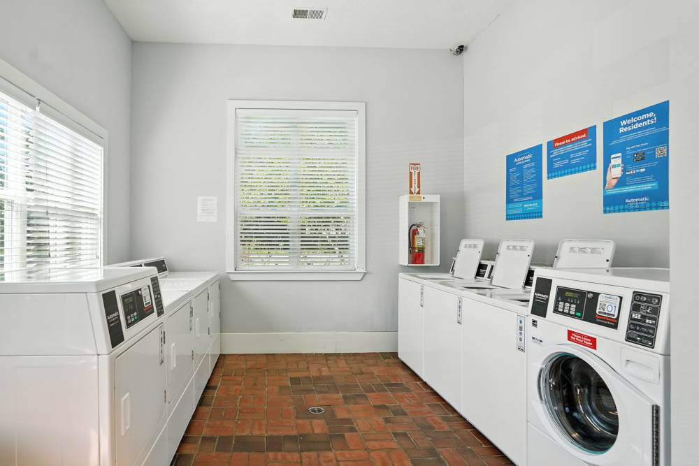 Laundry facility at Monmouth Woods in King George,Virginia