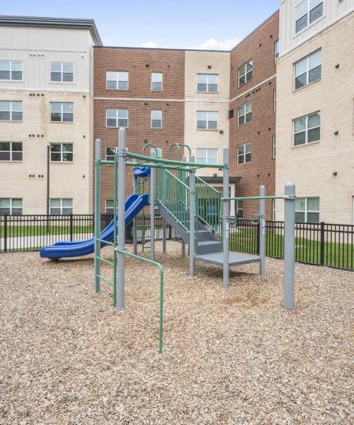 Kids play area at Lambert Landing I in Chester, Virginia