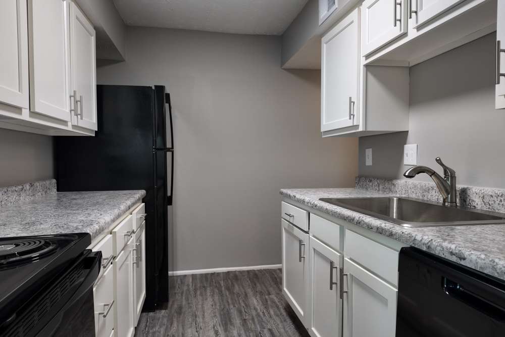 Kitchen with dishwasher at Pike Place KY in Highland Heights, Kentucky
