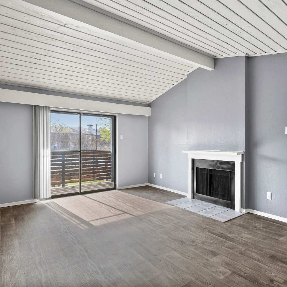 Living Room with Fireplace