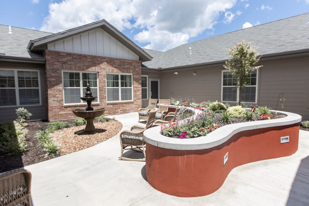 exterior at The Wildwood Senior Living in Joplin, Missouri