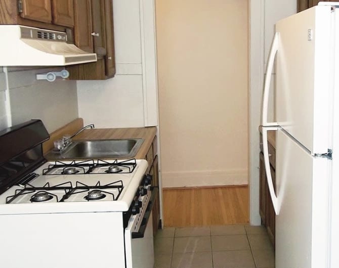 Kitchen at East Avenue Apartments in Rochester, NY