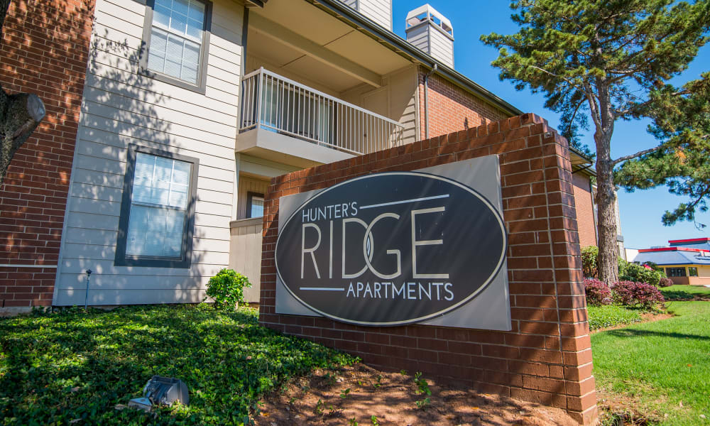 Exterior at Hunter's Ridge in Oklahoma City, Oklahoma