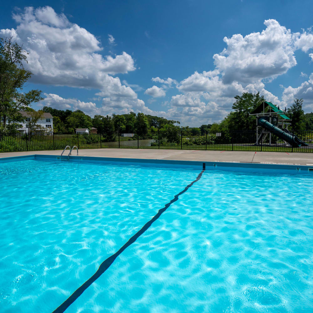 Swimming pool at Clinton Lake, Clinton, Pennsylvania