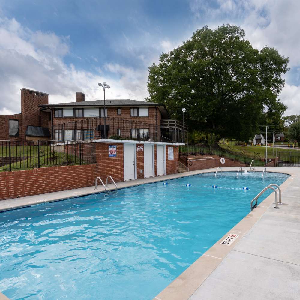 Swimming pool at Germantown Gardens in East Ridge, Tennessee