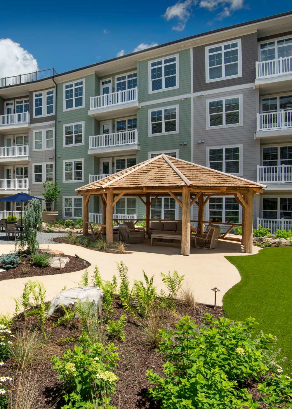 Charming community at The Row at Barrett, Kennesaw, Georgia