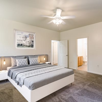 A main bedroom in a home at Reagan Park in Lemoore, California