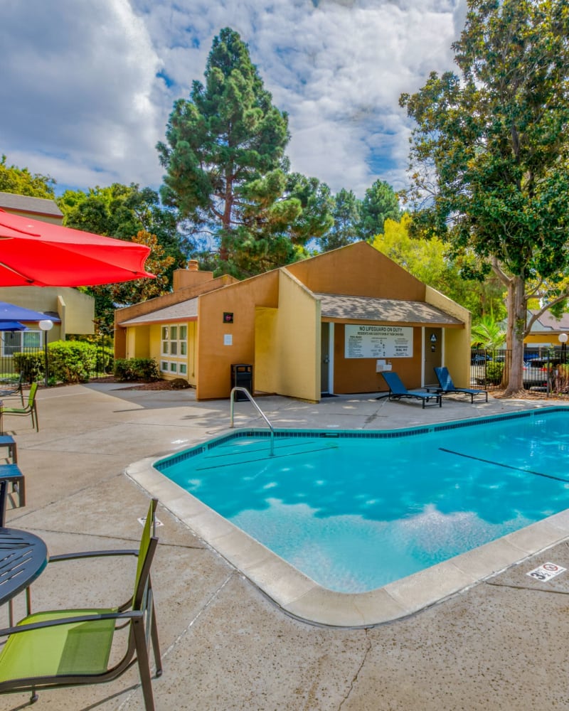 Swimming pool at Rancho Luna Sol, Fremont, California