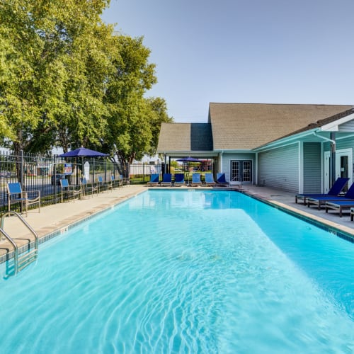 Swimming pool at Arlo of Olathe in Olathe, Kansas