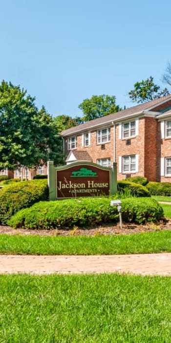 Exterior at Jackson House Apartments in Chatham, New Jersey