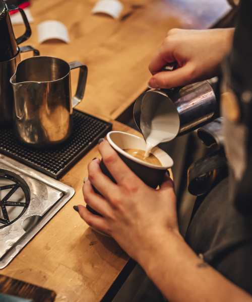 On-site Café at The Current in Grand Rapids, Michigan