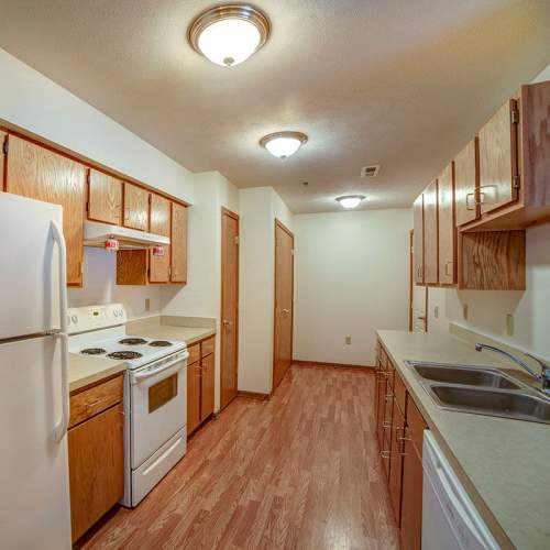 Beautiful kitchen at Lightner Greene in New Castle, Pennsylvania