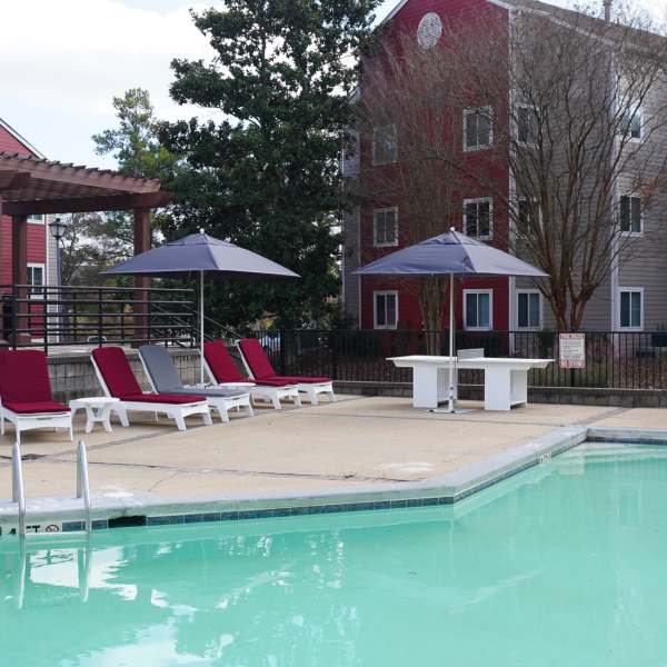 Swimming pool at The Quarters Starkville in Starkville, Mississippi