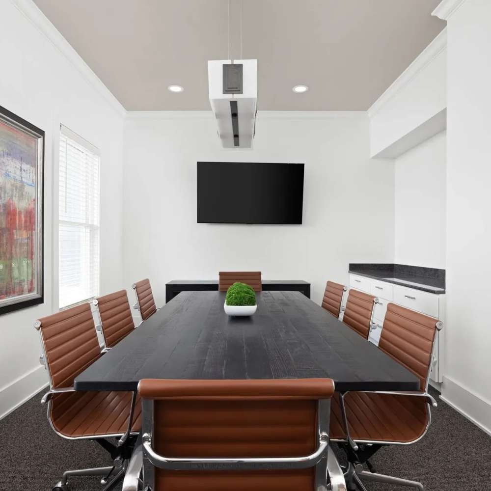 Community conference room at Union Club Apartments in Fort Wayne, Indiana